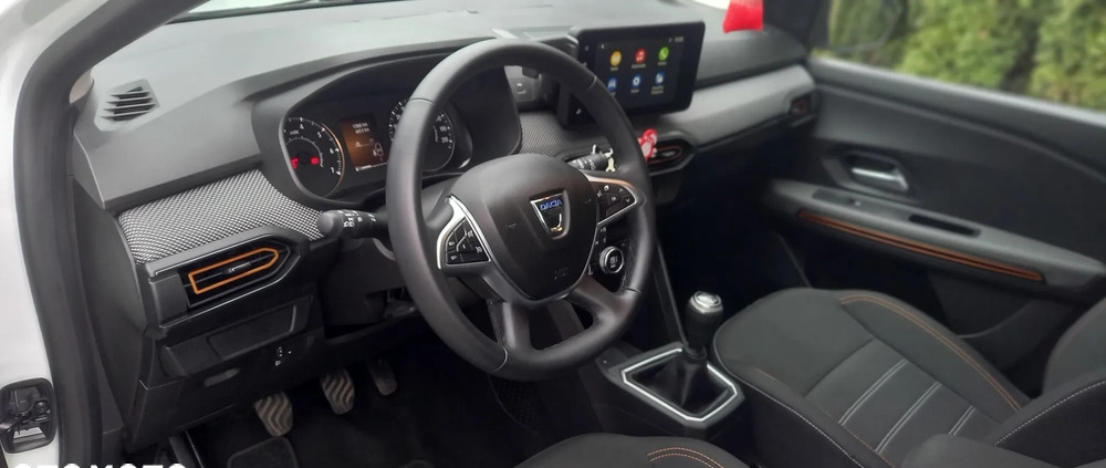 Dacia Sandero Stepway cena 53500 przebieg: 19500, rok produkcji 2021 z Wągrowiec małe 781